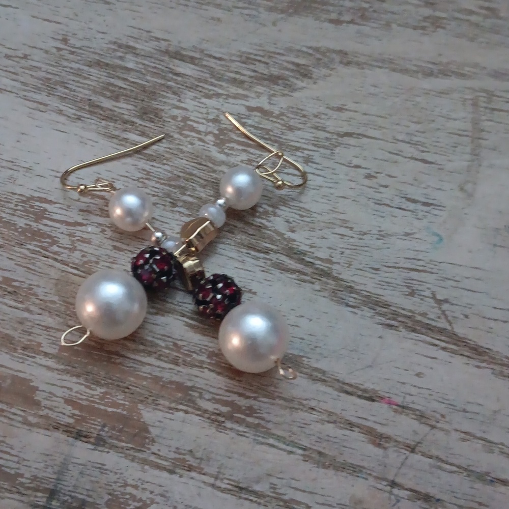 Earrings, chains, and bracelets